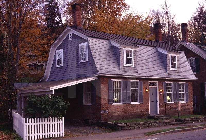 Gambrel Roof House