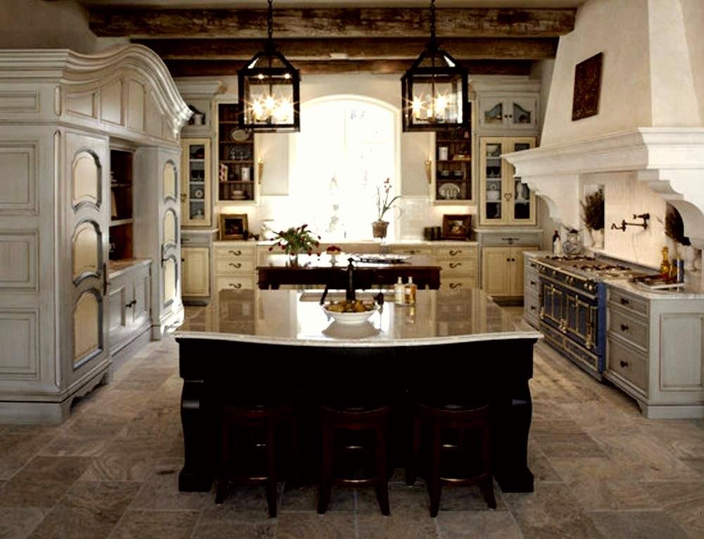 rustic french kitchen design