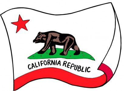 The Flag of the State of California