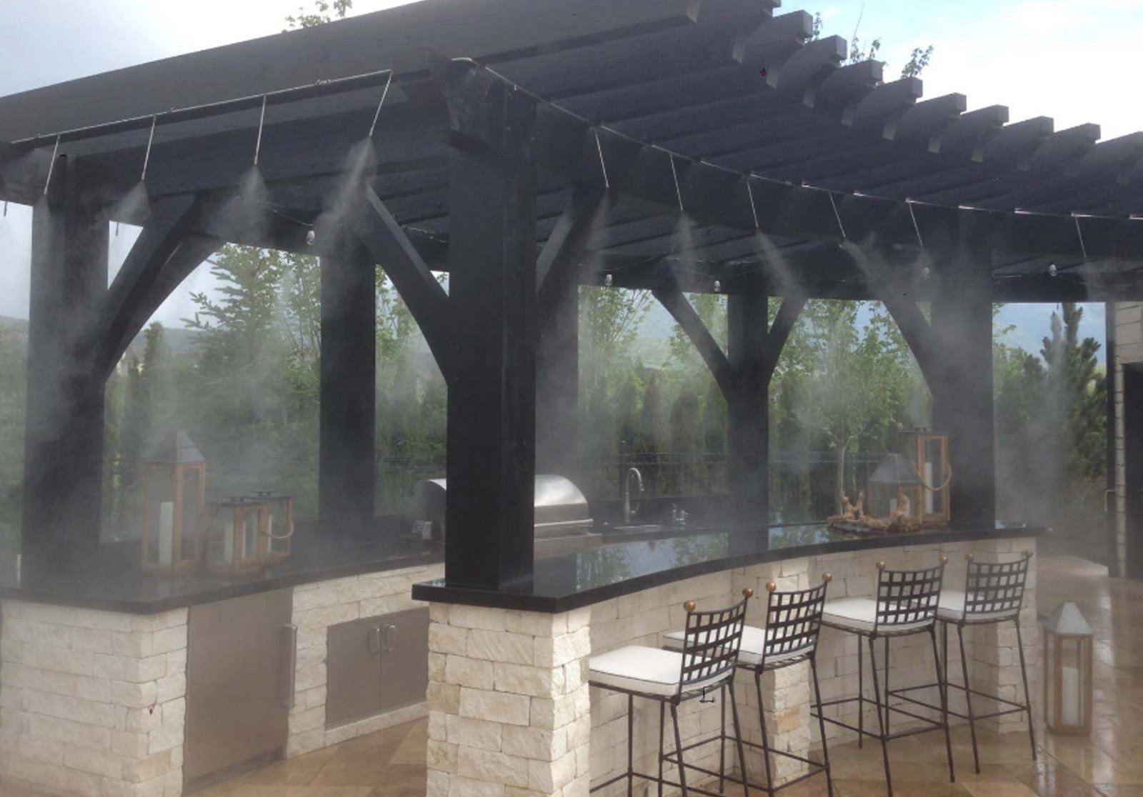 Use a Misting System to Stay Cool This Summer