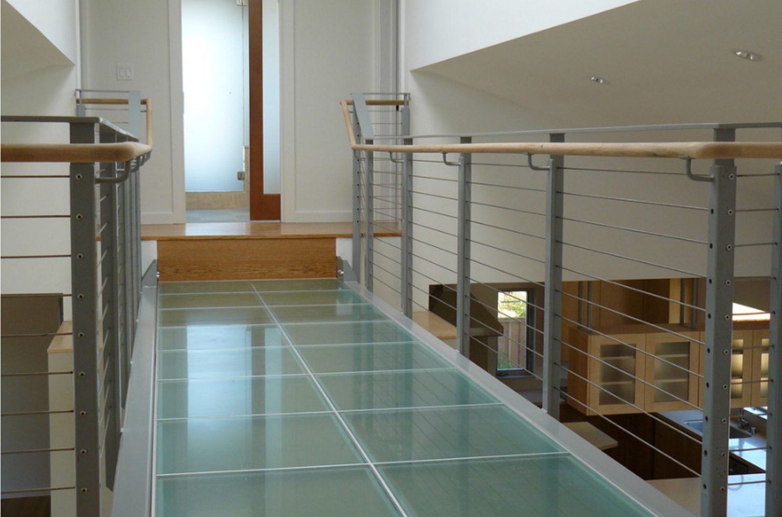 Glass Floor in Interior Decoration