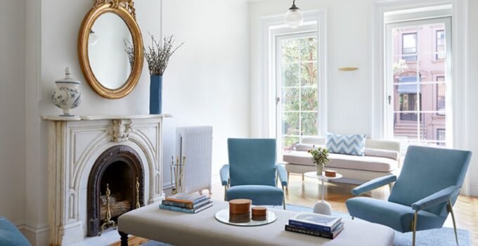 Ideas for Living Room with Mixed Modern and Antique Furnishings