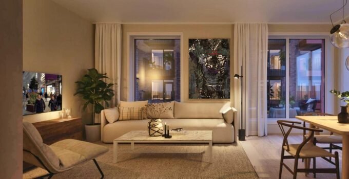 Cool Home Interiors in Taupe Color, Decorating with Colors #21