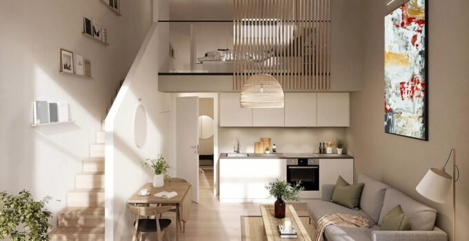 <strong>Modern and Cozy two-story loft-style apartments – Design Ideas</strong>