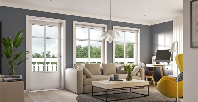 <strong>Smart ideas for the interior of a living room combined with a work area</strong>