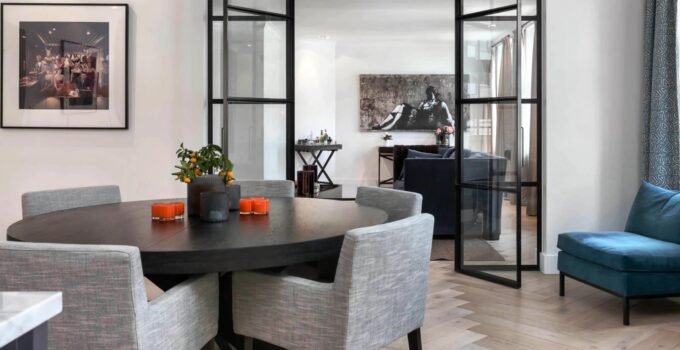 <strong>Dining Room Furniture as a Supporting Element</strong>