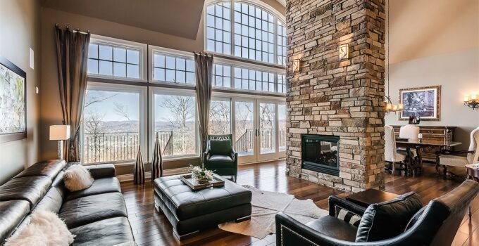 <strong>Beautiful Living Rooms with Stone Walls</strong>