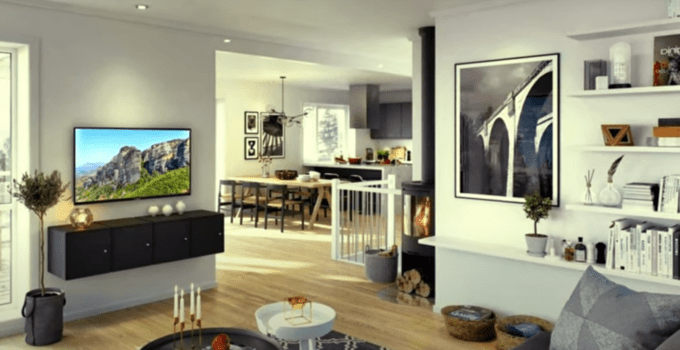 Creative design ideas for Nordic-style living rooms to inspire you (part2)