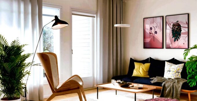 <strong>Beautiful Living Rooms in Mid-Century Design Style</strong>