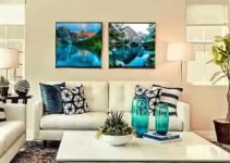 <strong>Pictures above Sofa – Quick Living Room Décor Metamorphosis</strong>