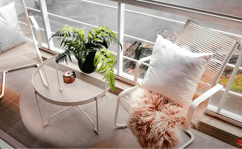 Scandinavian style balcony – arrangements and ideas👍😀