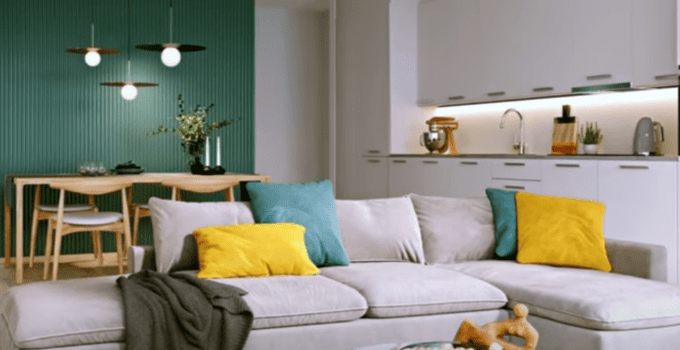 Consider a combination of colors and light your home interior