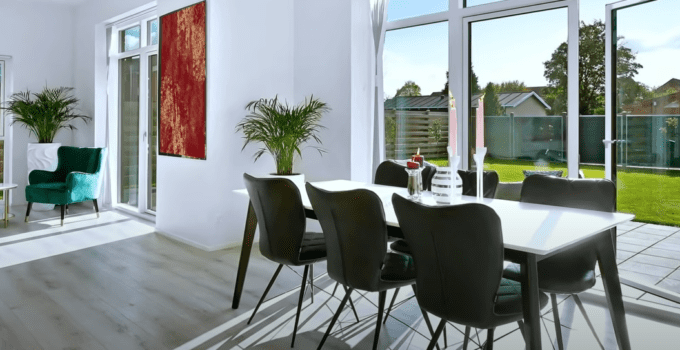 The minimalist style can still be welcoming