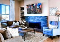 Inseparable Elements of the Living Room – Fireplace and TV set