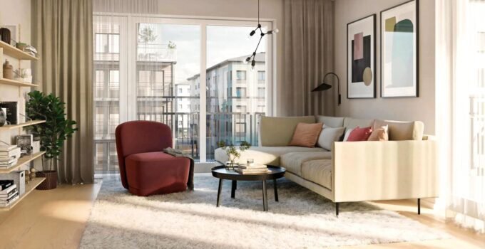 How to combine the living room with a hallway?