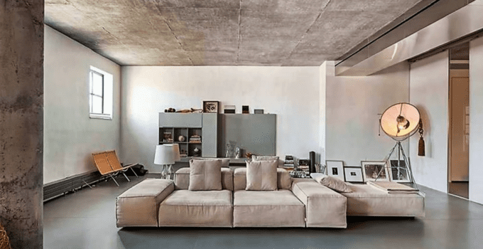 Modern interior design ideas for the kitchen/living room combination