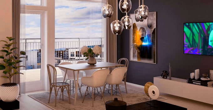 Tips and ways to separate the living room from the dining room