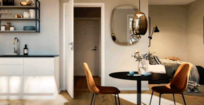 How to have a functional arrangement of a studio apartment