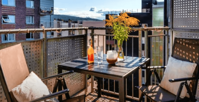 Turn your balcony into your favorite relaxing place