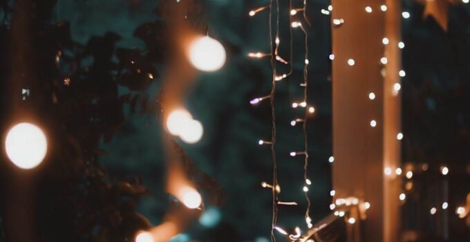 Decorative lighting for balcony and garden