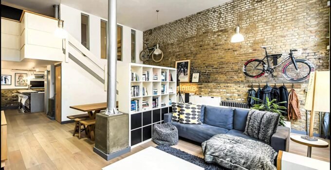 Old Spice Warehouse turned into Fantastic Apartment | Building Conversion Ideas