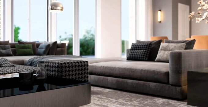 Styling Tips for Your Living Room, Cozy up with a Grey Sofa