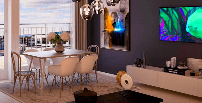 Create your cozy dream living/dining area