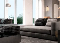 How to design a modern living room according to the shape