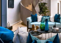 Blue home interior makes a difference – a trendy color