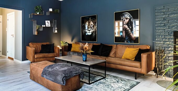 An APARTMENT that has a thoroughly MODERN and INVITING DESIGN