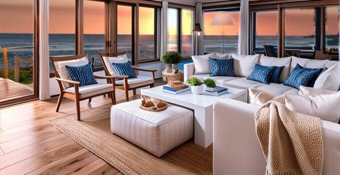 35 Laidback COASTAL Living Room Design Ideas