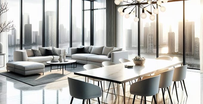 Small Spaces: Combined Living/Dining Room Design Ideas