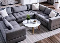 An ENCLOSED SEATING AREA makes the Living Room layout more Defined
