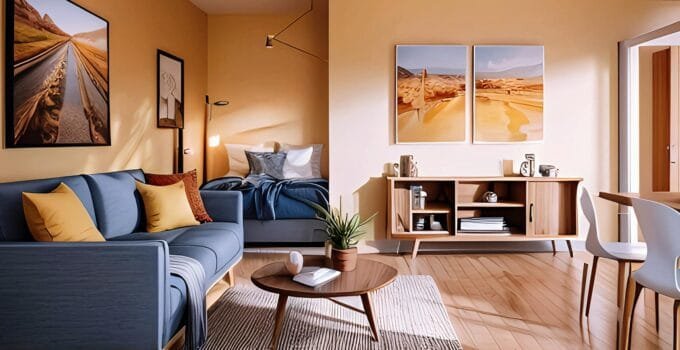 STUDIO APARTMENT DESIGN IDEAS that Make a Small Space Feel Like a Home