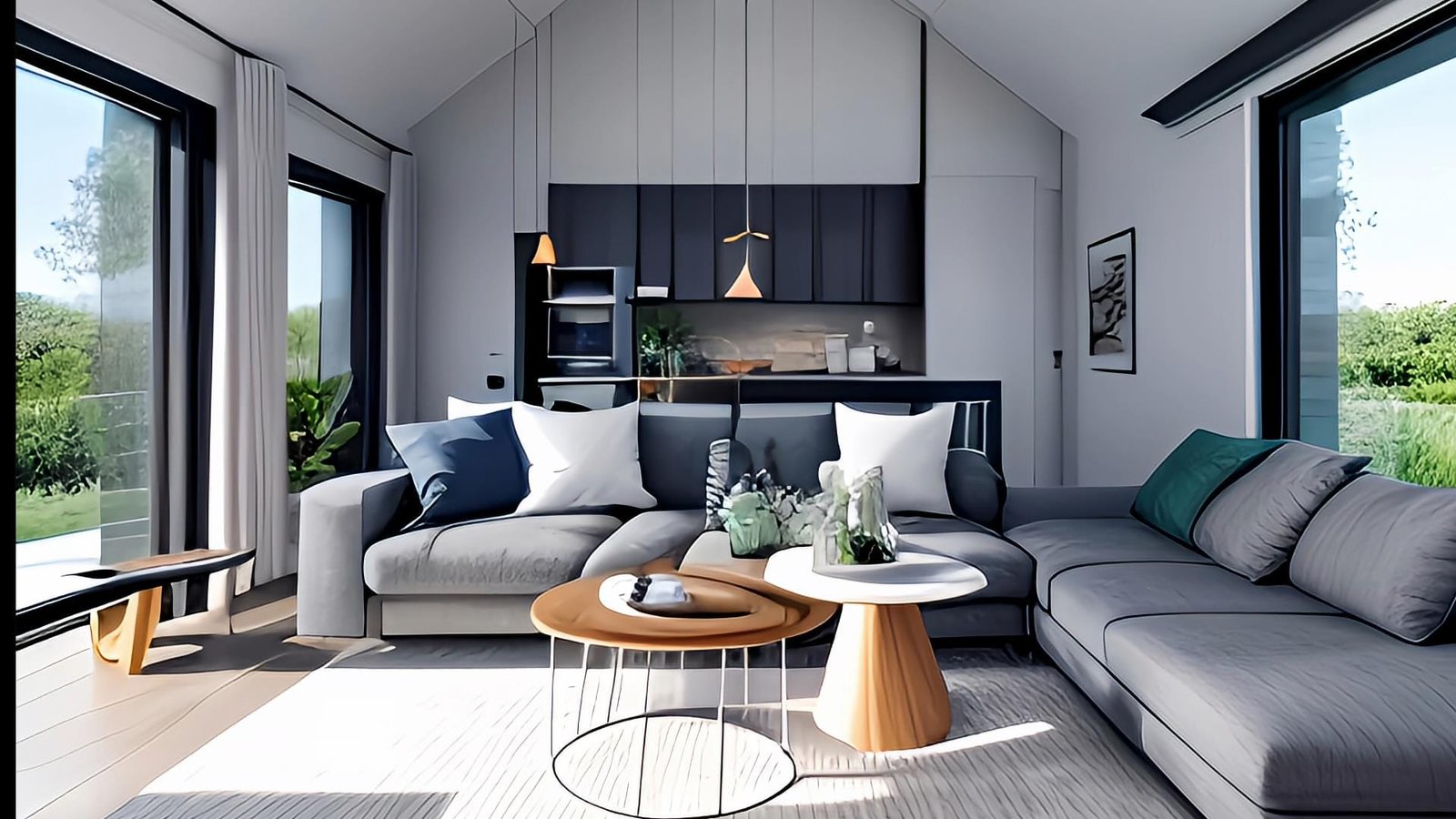 Small Family Homes with Stylish and Trendy Interiors