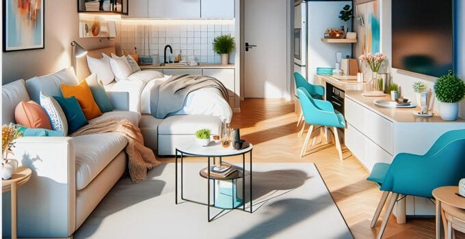25 Clever Small Studio Apartment Design Ideas, #2