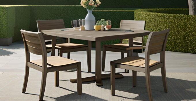 Essential Tips for Caring for Wooden Outdoor Furniture
