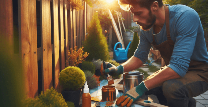 Protecting and Enhancing Your Fence: A Step-by-Step Staining Guide