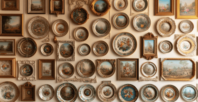 Creating a Beautiful Plate Wall: Tips and Ideas