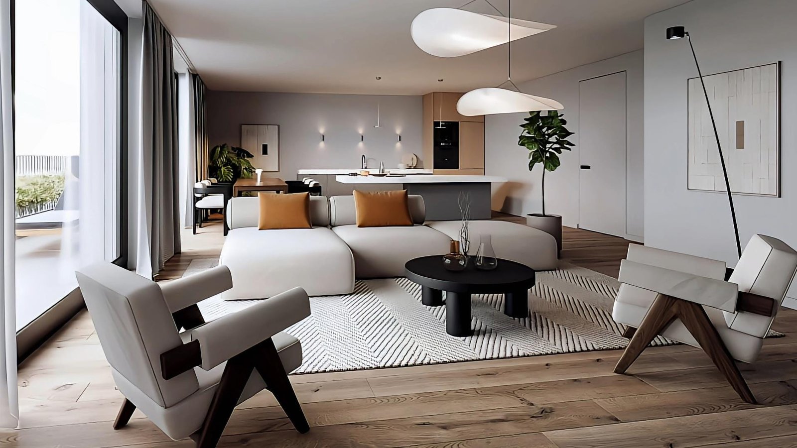 Modern Living Room Design for Limited Spaces #10