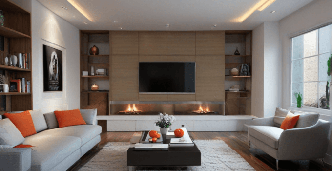 Small LIVING ROOMS with Smart FURNITURE PLACEMENT, #4