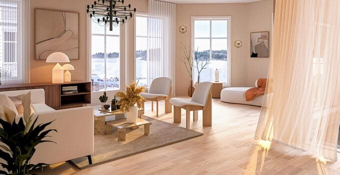 50 CALMING Interior Decor Solutions – White, Neutrals, and Natural Wood, #8