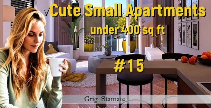 Charming Spaces: Discover the Magic of Tiny Interiors Under 400 Sq Ft