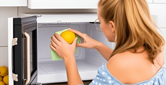 How to Clean a Microwave with Lemon in Minutes