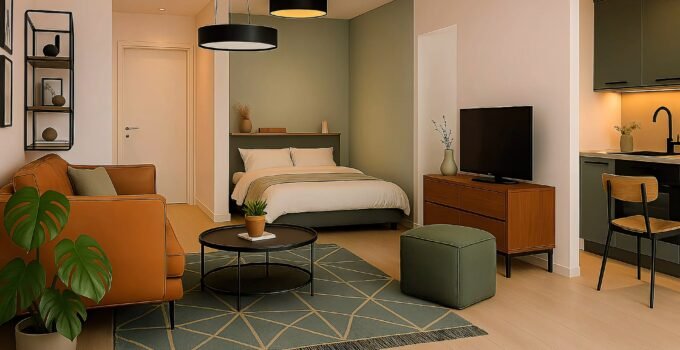 Small Space Magic: 50 Amazing Studio Apartment Design Ideas #5