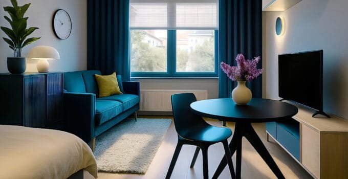 Small Space Magic: 50 Amazing Studio Apartment Design Ideas #12