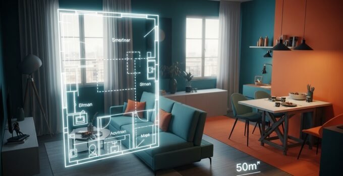 Unlocking Hidden Potential: 50m² (538ft²) Apartment Ideas